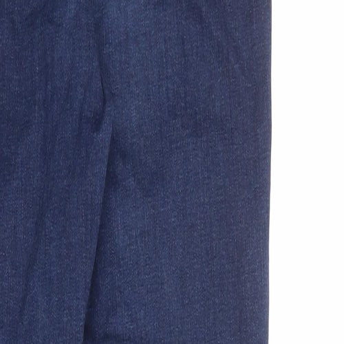 Waven Womens Blue Cotton Skinny Jeans Size 14 L30 in Regular Zip
