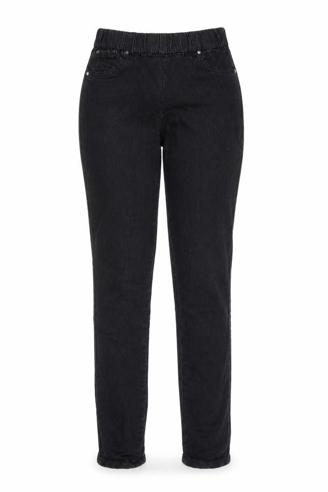 Denim & Co. Womens Black Cotton Jegging Jeans Size 10 L30 in Regular
