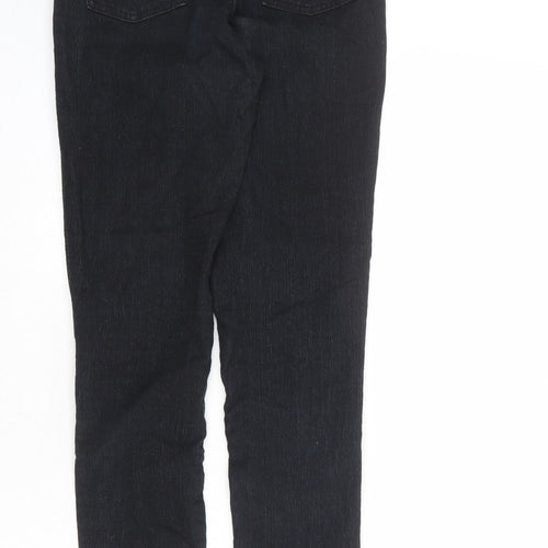 Denim & Co. Womens Black Cotton Jegging Jeans Size 10 L30 in Regular