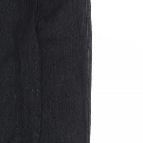Denim & Co. Womens Black Cotton Jegging Jeans Size 10 L30 in Regular