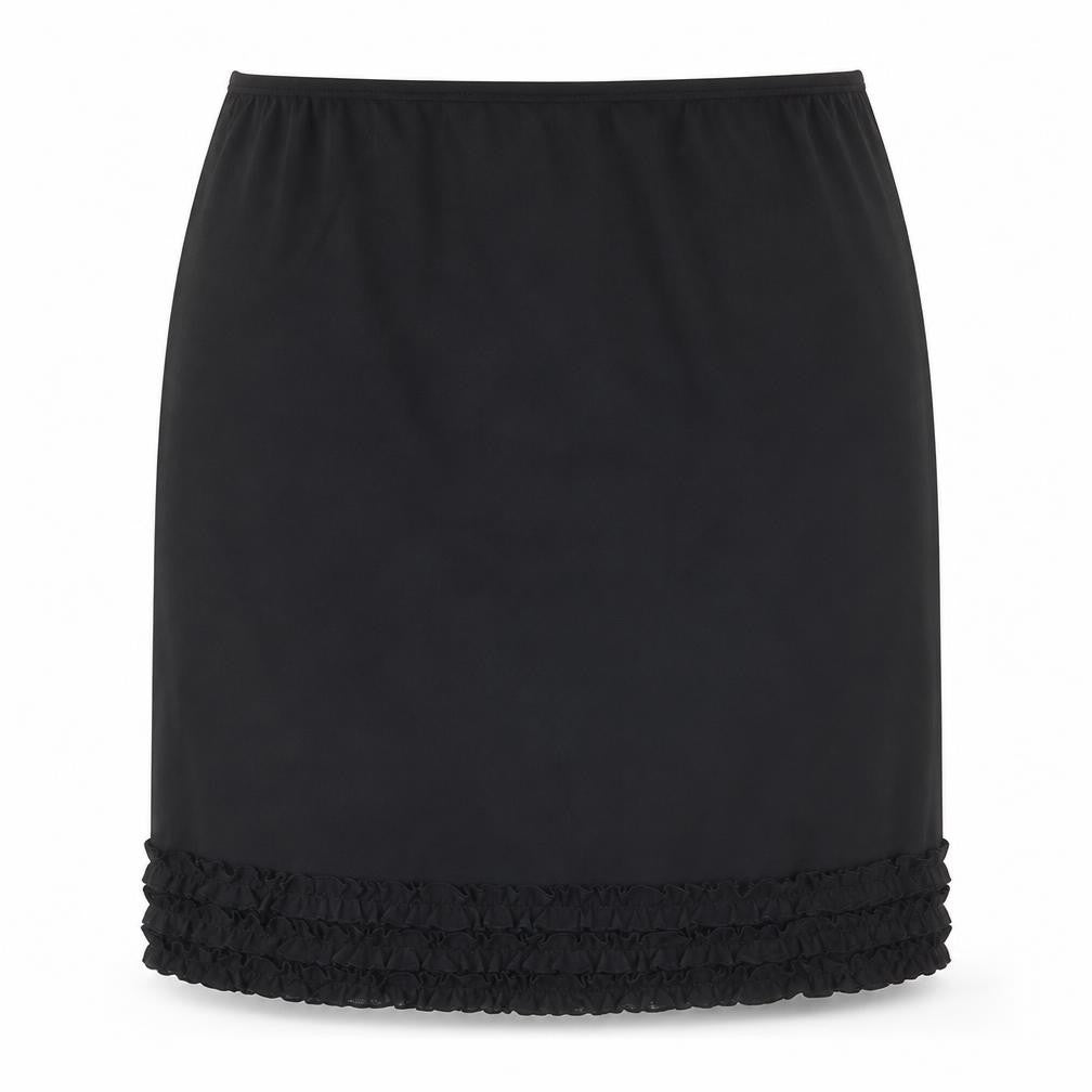 Agenda Womens Black Polyester Trumpet Skirt Size 22