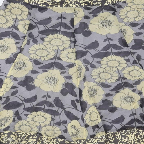 Phase Eight Womens Multicoloured Floral Polyester Swing Skirt Size 10 Zip