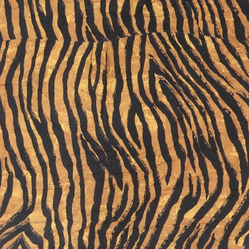 NEXT Womens Brown Animal Print Viscose Basic Blouse Size 18 Round Neck - Tiger Print