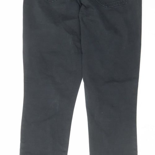 Gap Womens Black Cotton Skinny Jeans Size 30 in L30 in Regular Zip