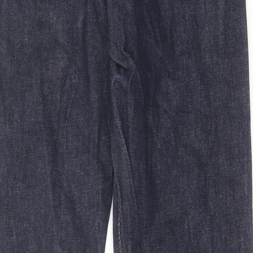 Gap Mens Blue Cotton Straight Jeans Size 29 in L30 in Zip