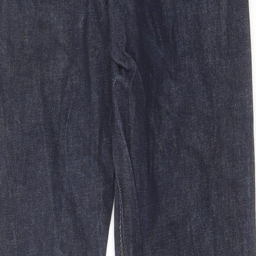 Gap Mens Blue Cotton Straight Jeans Size 29 in L30 in Zip