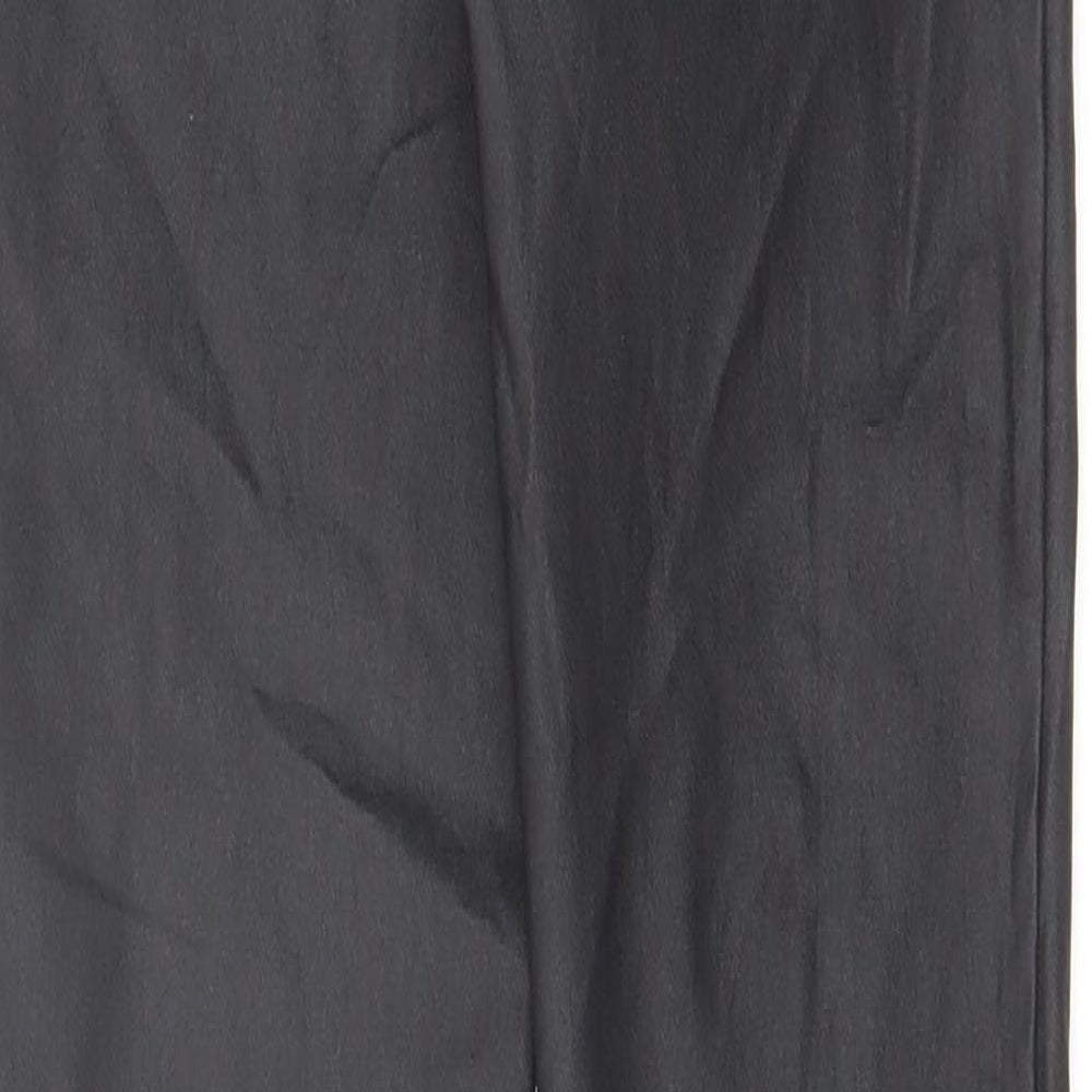 George Girls Black Nylon Pedal Pusher Trousers Size 12-13 Years Regular Pullover