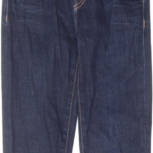 J.BRAND Womens Blue Cotton Skinny Jeans Size 26 in L28 in Regular Zip