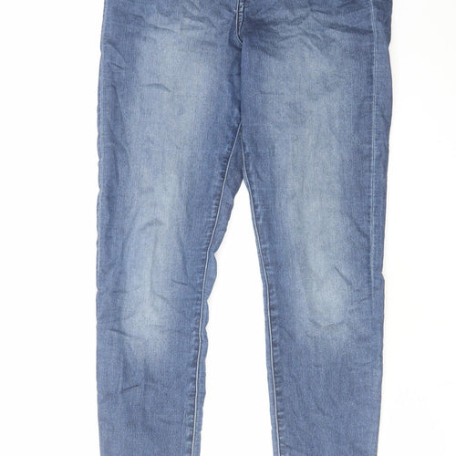 H&M Mens Blue Cotton Skinny Jeans Size 29 in L30 in Regular Zip