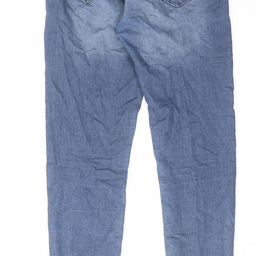 H&M Mens Blue Cotton Skinny Jeans Size 29 in L30 in Regular Zip