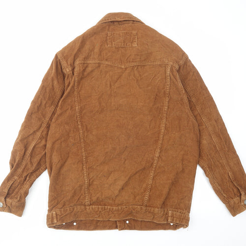 ASOS Womens Brown Jacket Size 10 Button