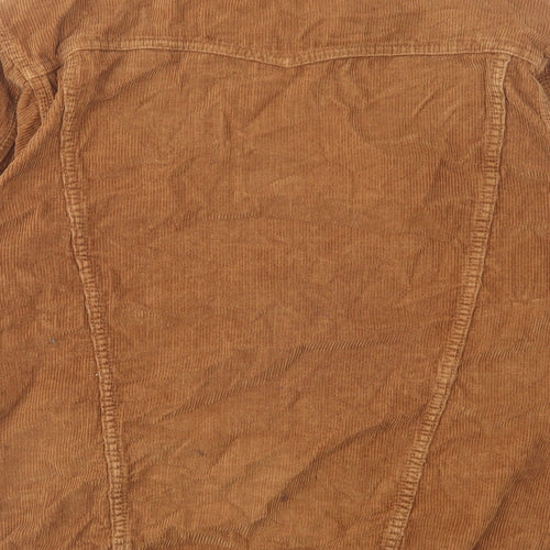 ASOS Womens Brown Jacket Size 10 Button