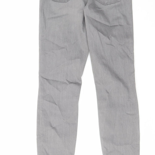 J.BRAND Womens Grey Cotton Skinny Jeans Size 25 in L30 in Regular Zip