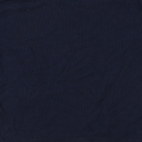 People Tree Womens Blue Round Neck 100% Cotton Pullover Jumper Size 16