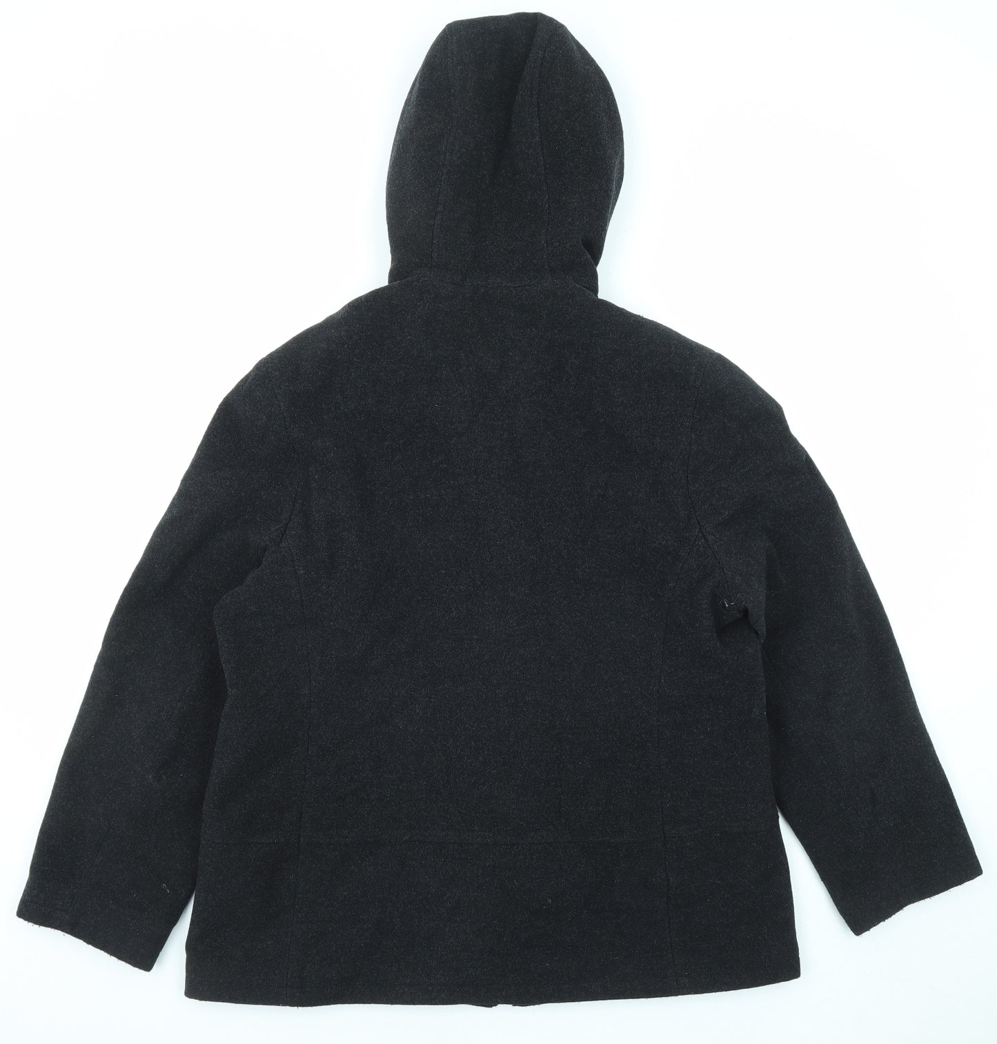 NEXT Womens Black Jacket Size 16 Zip