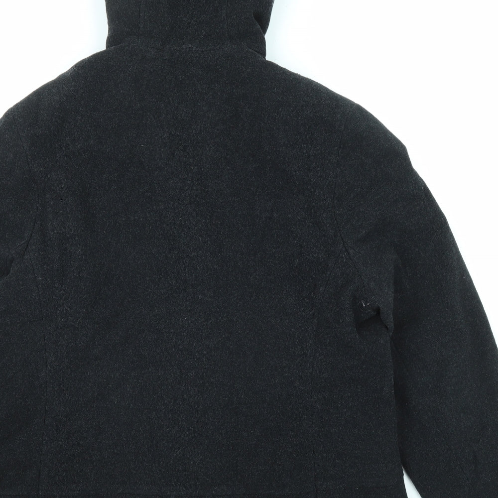 NEXT Womens Black Jacket Size 16 Zip