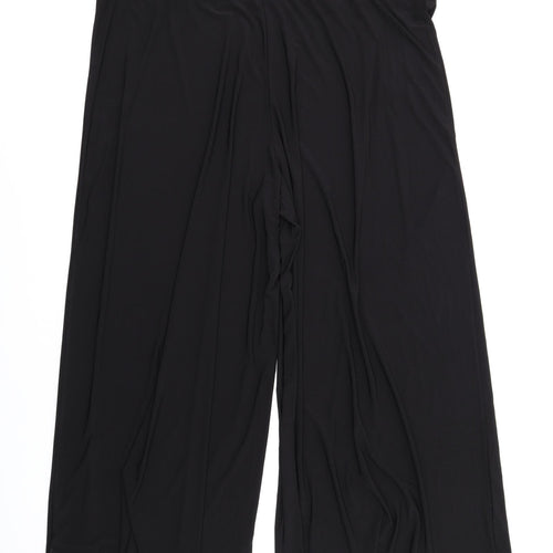 My Chemical Romance Womens Black Polyester Trousers Size 30 L30 in Regular