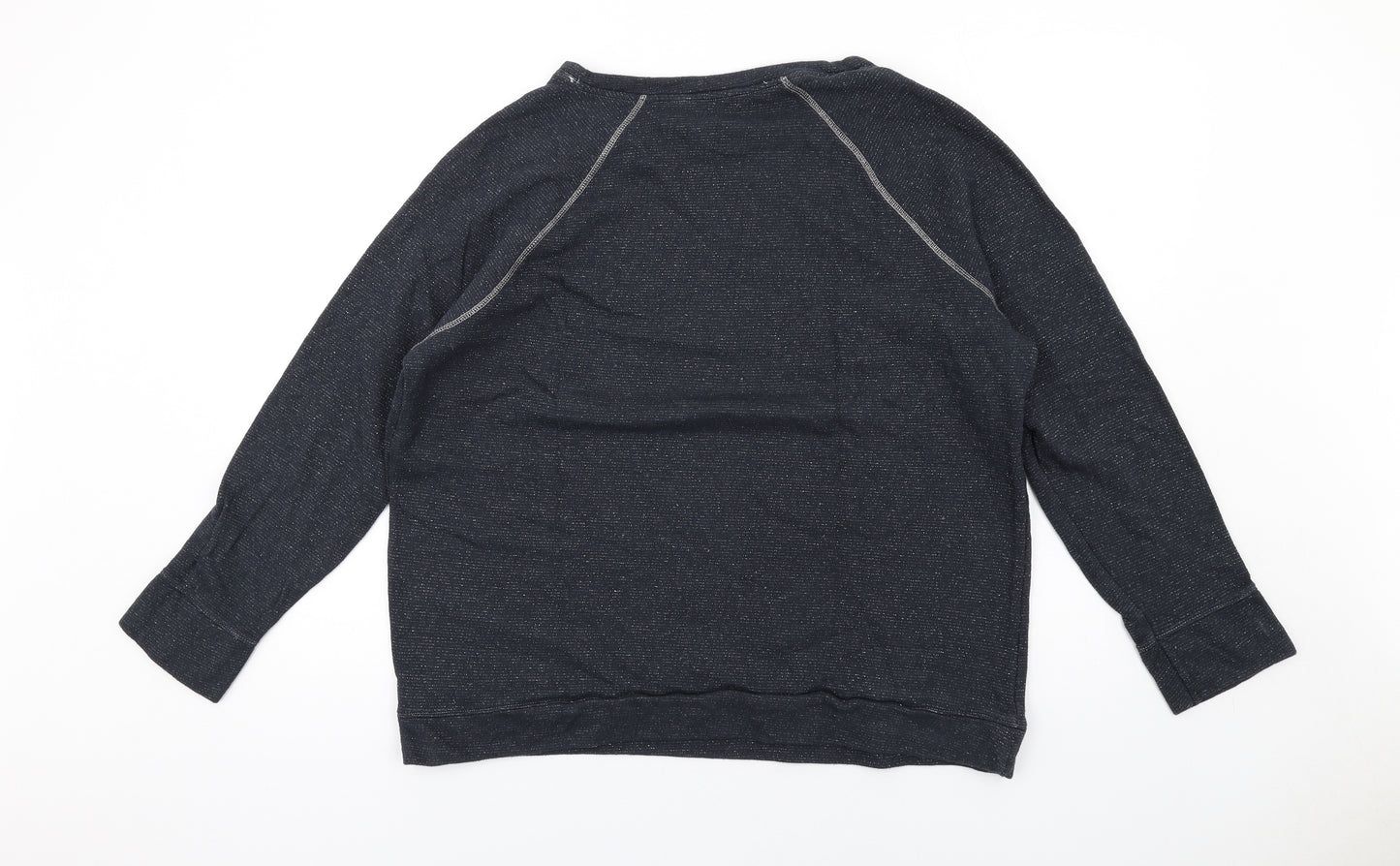 NEXT Womens Blue Cotton Pullover Sweatshirt Size 18 Pullover