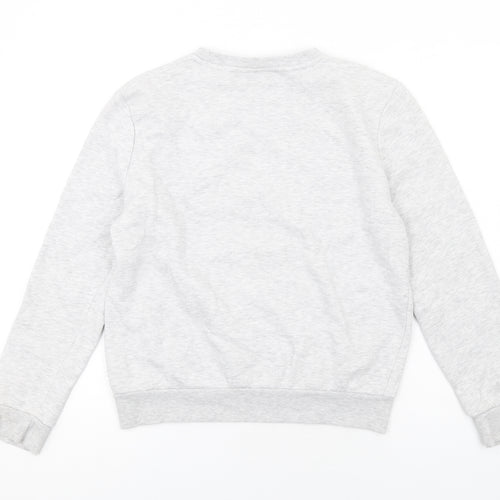 Disney Womens Grey Cotton Pullover Sweatshirt Size XS Pullover - Minnie Mouse