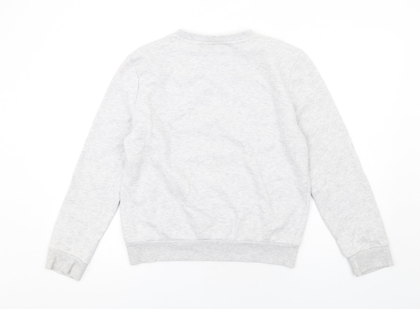 Disney Womens Grey Cotton Pullover Sweatshirt Size XS Pullover - Minnie Mouse