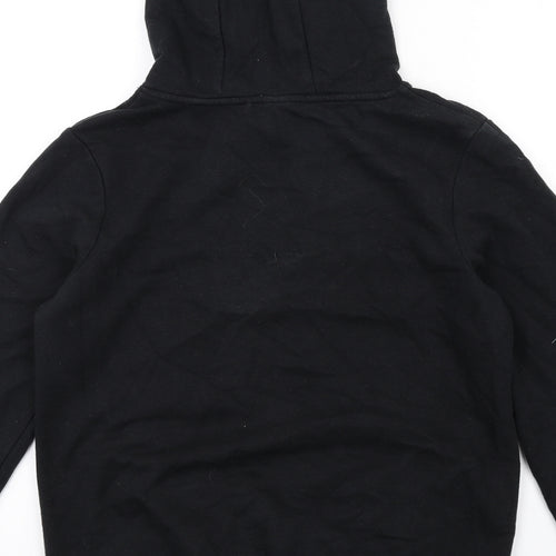 NEXT Boys Black Cotton Pullover Hoodie Size 13 Years Pullover