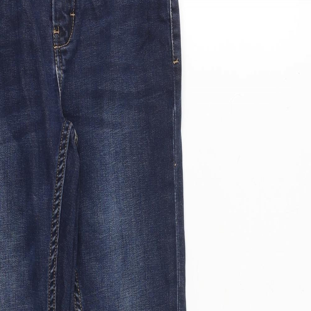 NEXT Boys Blue Cotton Skinny Jeans Size 10 Years L26 in Regular Zip