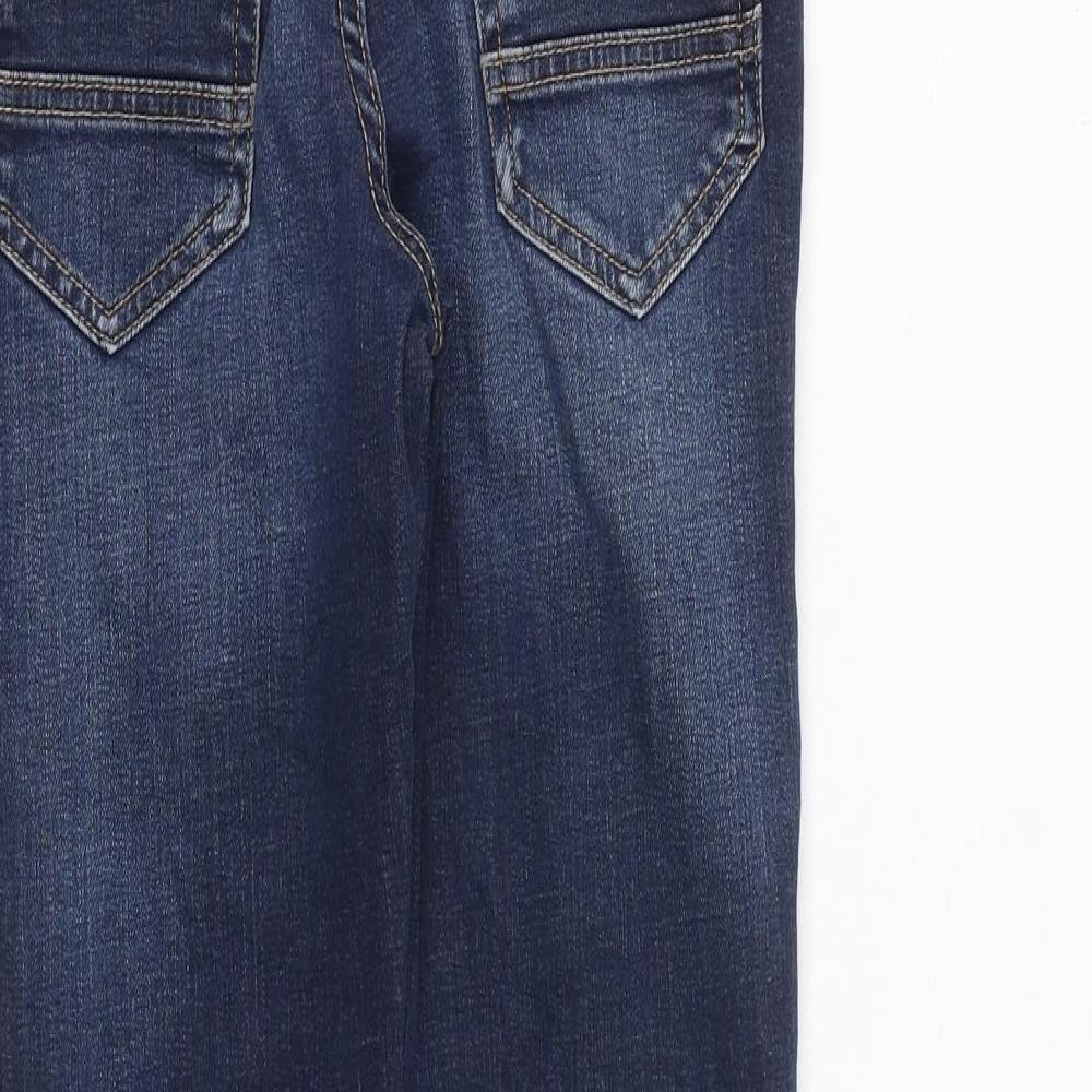 NEXT Boys Blue Cotton Skinny Jeans Size 10 Years L26 in Regular Zip