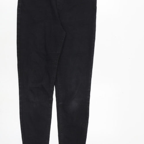Marks and Spencer Womens Black Cotton Jegging Jeans Size 10 L28 in Regular
