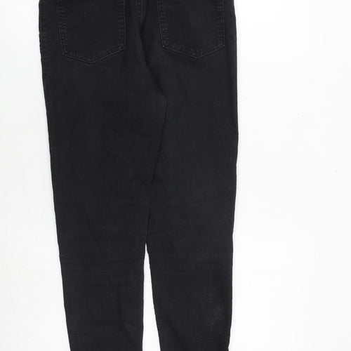 Marks and Spencer Womens Black Cotton Jegging Jeans Size 10 L28 in Regular
