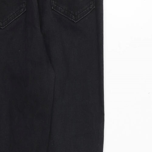 Marks and Spencer Womens Black Cotton Jegging Jeans Size 10 L28 in Regular