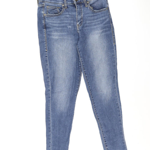 LuLaRoe Womens Blue Cotton Skinny Jeans Size 28 in L26.5 in Regular Zip
