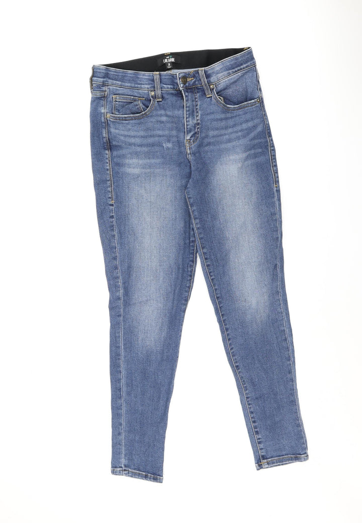 LuLaRoe Womens Blue Cotton Skinny Jeans Size 28 in L26.5 in Regular Zip