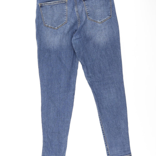 LuLaRoe Womens Blue Cotton Skinny Jeans Size 28 in L26.5 in Regular Zip