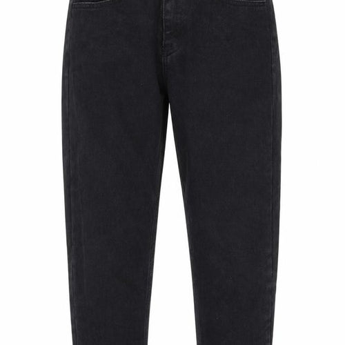 NEATO Womens Black Cotton Mom Jeans Size S L22 in Regular Zip
