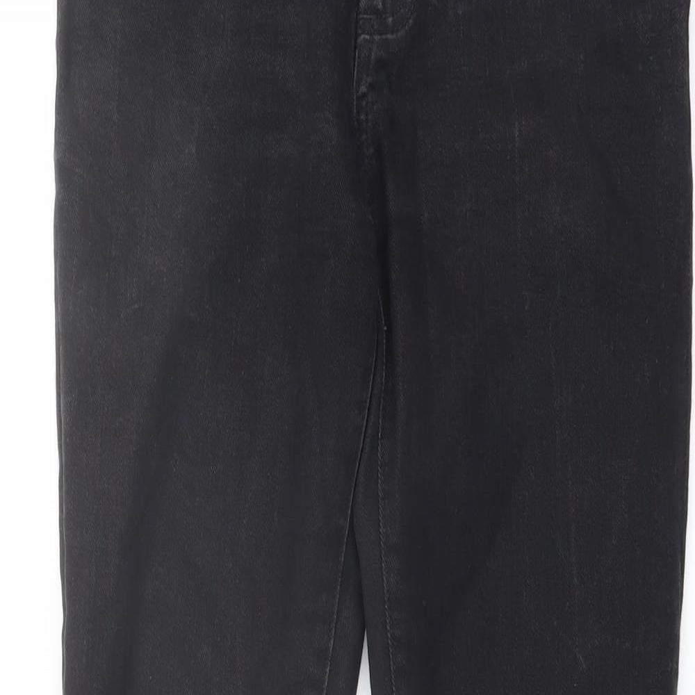 Gap Mens Black Cotton Skinny Jeans Size 29 in L30 in Regular Button
