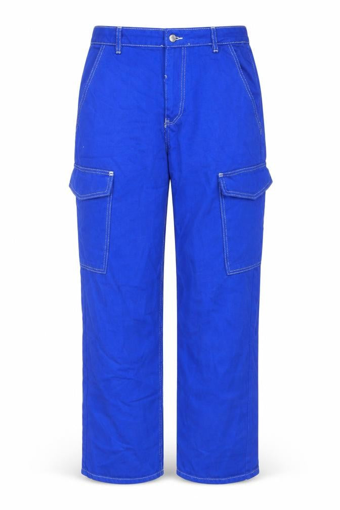 Denim & Co. Womens Blue Cotton Straight Jeans Size 12 L30 in Regular Button
