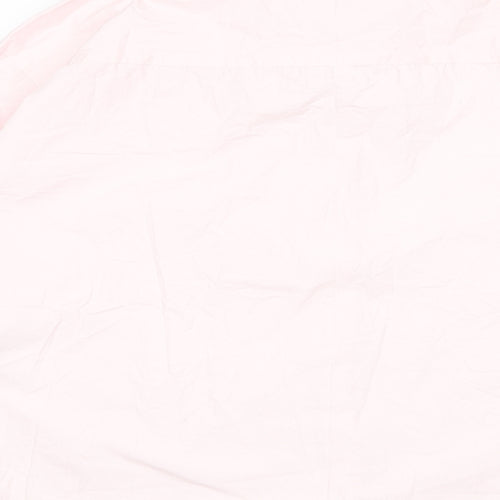 Selected Femme Womens Pink 100% Cotton Basic Button-Up Size 14 Collared
