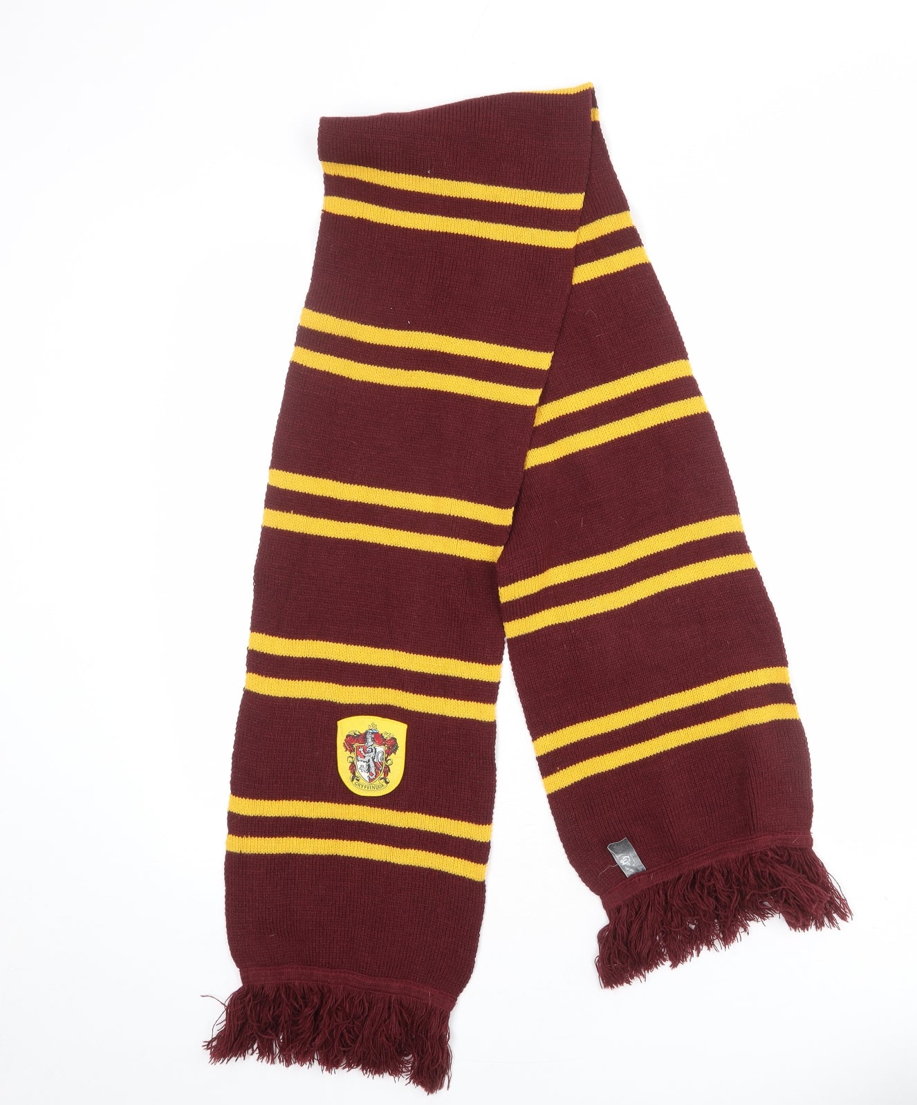 Harry Potter Unisex Red Striped Acrylic Scarf - Gryffindor