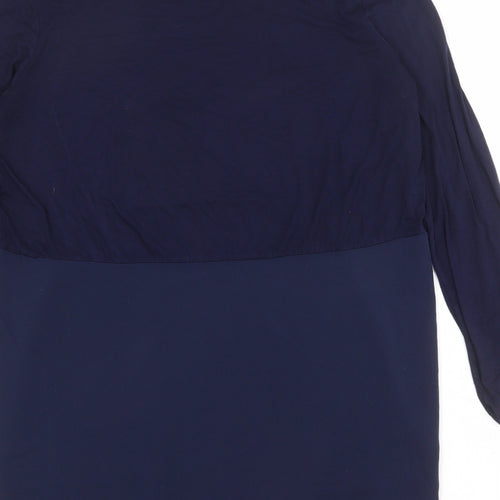 Phase Eight Womens Blue Viscose Basic T-Shirt Size 18 Round Neck