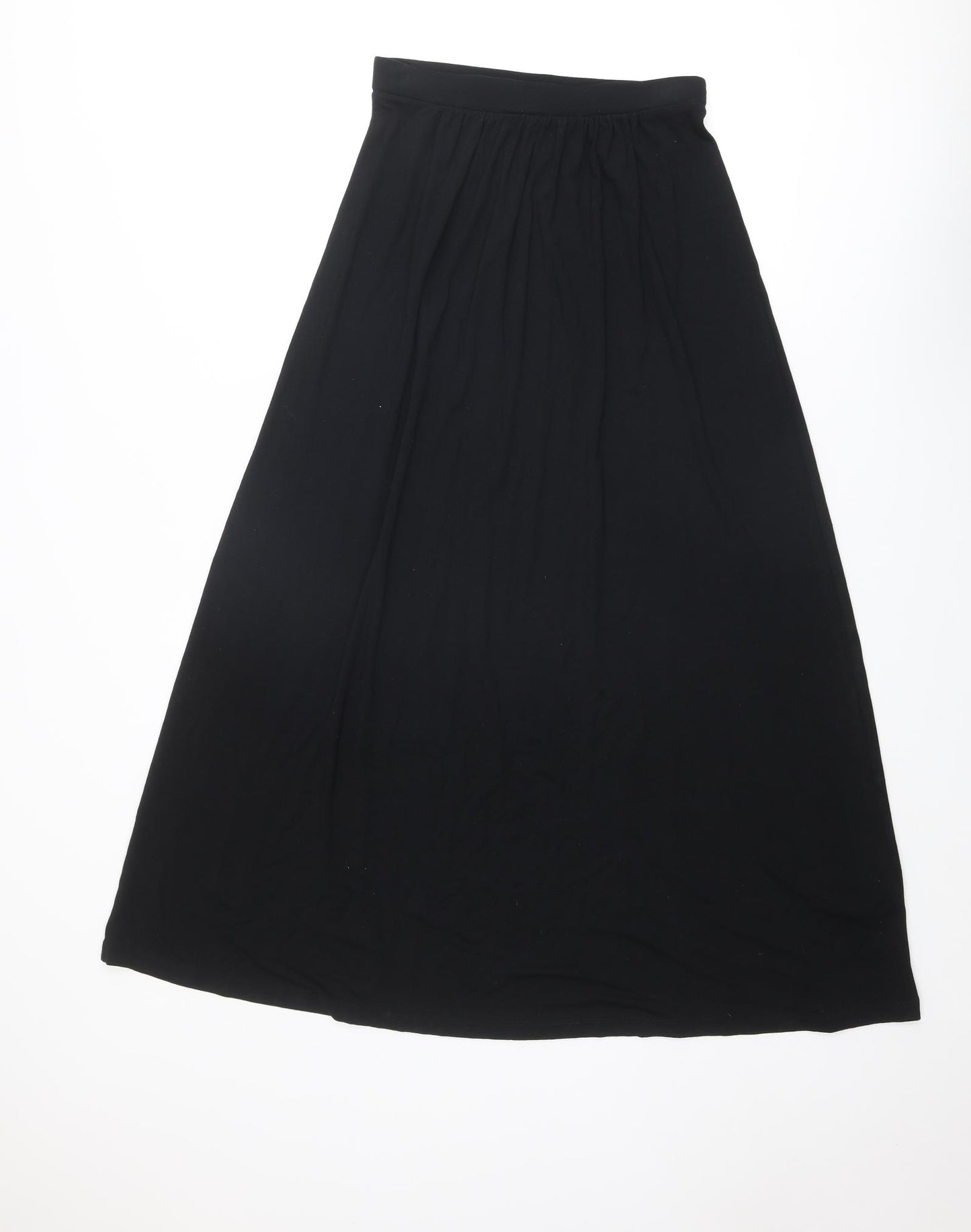 Boden Womens Black Viscose Maxi Skirt Size 6