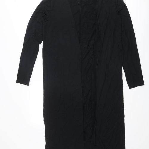 YAYA Womens Black V-Neck Viscose Cardigan Jumper Size M