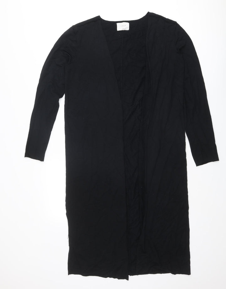 YAYA Womens Black V-Neck Viscose Cardigan Jumper Size M