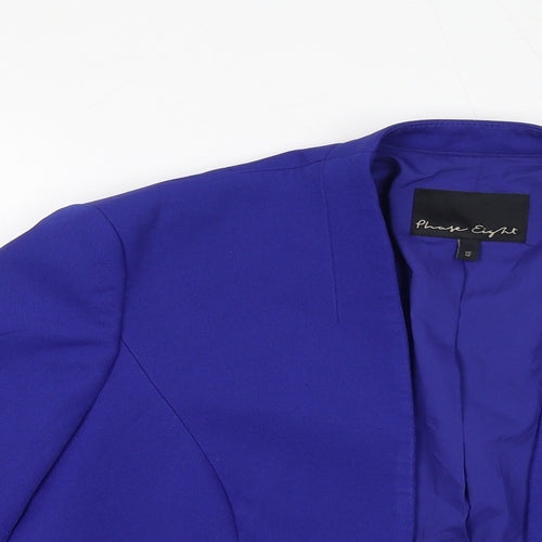 Phase Eight Womens Purple Jacket Blazer Size 12