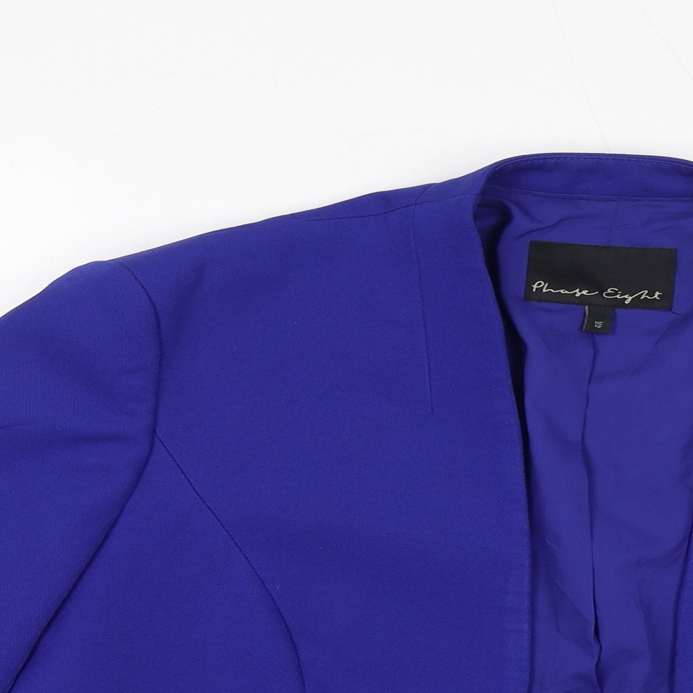 Phase Eight Womens Purple Jacket Blazer Size 12