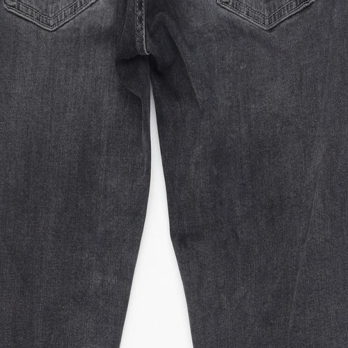 Nudie Womens Grey Cotton Skinny Jeans Size 34 in L32 in Regular Zip