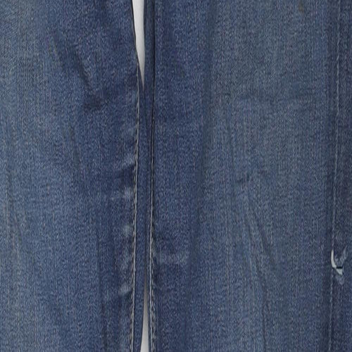 Pepe Jeans Womens Blue Cotton Skinny Jeans Size 30 L32 in Regular Zip