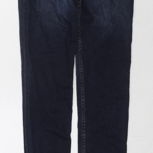 Be Beau Womens Blue Cotton Skinny Jeans Size 8 L29 in Regular Zip