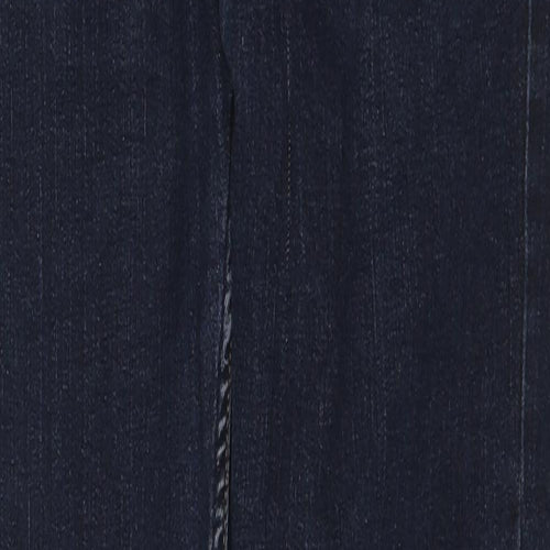 H&M Boys Blue Cotton Skinny Jeans Size 14-15 Years L29 in Regular Button