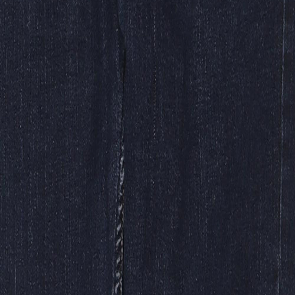 H&M Boys Blue Cotton Skinny Jeans Size 14-15 Years L29 in Regular Button
