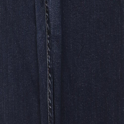 H&M Boys Blue Cotton Skinny Jeans Size 14-15 Years L29 in Regular Button